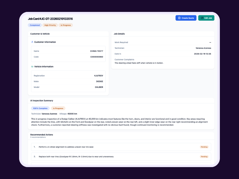 PitStop: A Modern Operations Platform for Kingsway Tyres